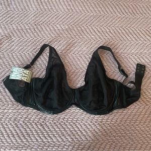 BOGO FREE NWT Sheer Bra by Inamorata Sexy Lingerie UK 38G / US 38I